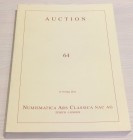 Nac – Numismatica Ars Classica. Auction no. 64. Greek, Roman and Byzantine Coins. Zurich, 17-18 May 2012. Brossura ed., pp. 440. Ottimo stato