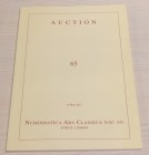 Nac – Numismatica Ars Classica. Auction no. 65. An important collection of Spanish Coins. An interesting collection of the Germanic Empire from the Sa...
