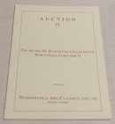 Nac – Numismatica Ars Classica. Auction no. 71. The Archer M. Huntington collection of Roman Gold Coins. Part.II. Zurich, 16 May 2013. Brossura ed., p...