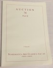 Nac – Numismatica Ars Classica. Auction no. 78. Greek, Roman and Byzantine Coins. Part II. Zurich, 27 May 2014. Brossura ed., pp. 164. Ottimo stato