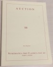 Nac – Numismatica Ars Classica. Auction no. 84. Greek, Roman and Byzantine Coins. Zurich, 20-21 May 2015. Brossura ed., pp. 247. Ottimo stato.
