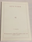 Nac – Numismatica Ars Classica. Auction no. 92. An important selection of Greek, Roman and Byzantine Coins. Featuring the collection of E.E. Clain-Ste...