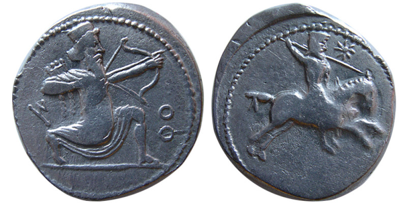 ACHAMENIED SATRAPS, Euagoras II. (Circa 341-334 BC). AR Tetradrachm (15.03 gm; 2...