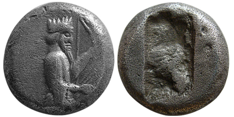 ACHAEMENID EMPIRE. (Circa 505-480 BC). temp. Dareios I (Circa 520-505 BC). AR Si...