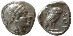 ATTICA, Athens. 440-404 BC. AR Tetradrachm.
