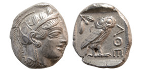 ATTICA, Athens. 440-404 BC. Silver Tetradrachm.