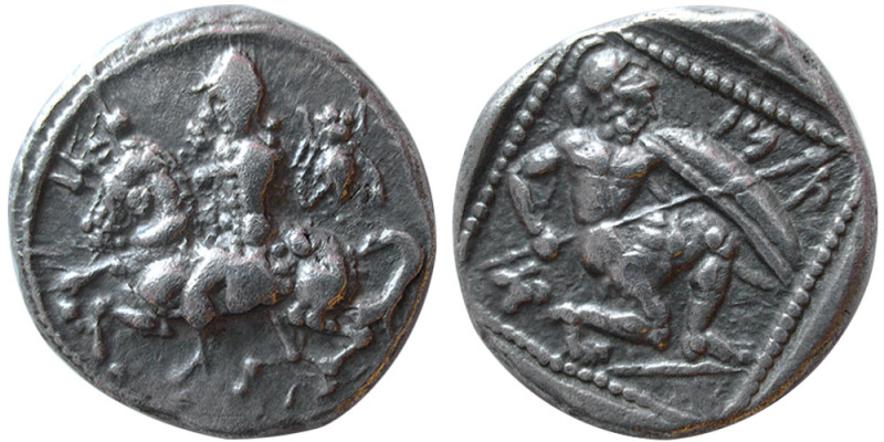 CILICIA, Tarsos. Circa 400-386 BC. AR Stater (10.25 gm; 22 mm). Persian Satrap o...