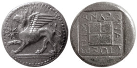 THRACE, Abdera. Ca 473/0-449/8 BC. AR Tetradrachm. RRR.