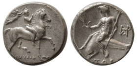 CALABRIA, Tarentum. Circa 272-240 BC. AR Nomos.
