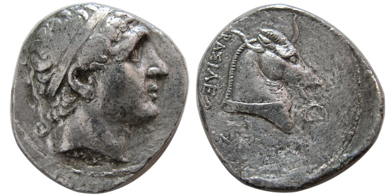 SELEUKID EMPIRE. Antiochos I Soter. 281-261 BC. AR Tetradrachm (15.69 gm; 26 mm)...