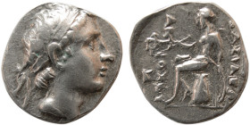 SELEUKID KINGDOM, Antiochus III. 223-187 BC. AR Drachm.