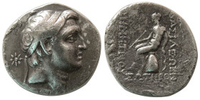 SELEUKID KINGS; Demetrios I. 162-150 BC. AR Tetradrachm. RRR.