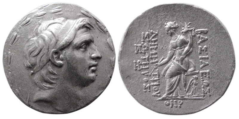 SELEUKID KINGS, Demetrius I, Soter. 162-150 BC. AR Tetradrachm (16.64 gm; 31 mm)...