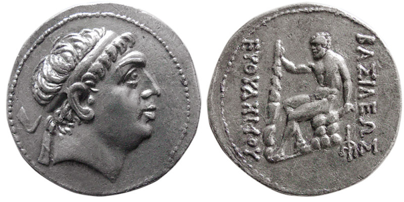 BAKTRIAN KINGDOM, Euthydemos I. Circa 230/225-200 BC. AR Tetradrachm (16.03 gm; ...