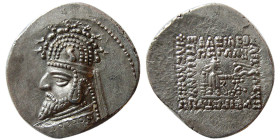 KINGS of PARTHIA. Gotarzes. 95-70 BC. AR Drachm.