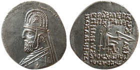 KINGS of PARTHIA. Orodes I. 90-77 BC. AR Drachm.