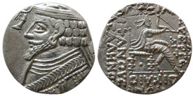 KINGS of PARTHIA. Phraatakes (2 BC-AD 4/5). AR Tetradrachm. Rare.