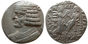 KINGS of PARTHIA. Vardanes II (Circa AD 55-58). AR Tetradrachm.