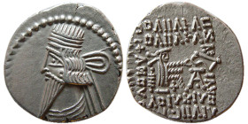 KINGS of PARTHIA. Pacoros I (Circa AD 78-120). AR Drachm.