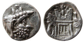 KINGS of PERSIS. Uncertain King I (2nd century BC). AR Obol.