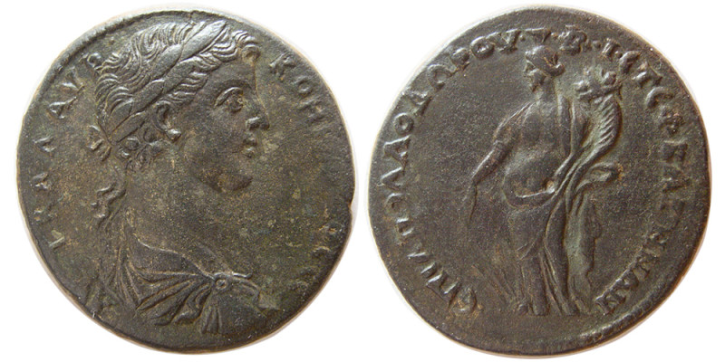 LYDIA, Bagis. Commodus. AD 177-192. Æ (27.09 gm; 35 mm). Apollodoros, magistrate...