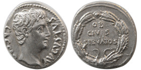 ROMAN EMPIRE. Augustus. AR Denarius. Colonia Patricia mint.