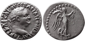 ROMAN EMPIRE; Vespasian. Caesarea-Eusebia. AR Hemidrachm.
