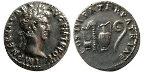 ROMAN EMPIRE; Nerva. 96-98 AD. AR Denarius.