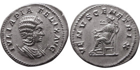 ROMAN EMPIRE; Julia Domna, Augusta. AR Antoninianus.