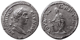 ROMAN EMPIRE; Caracalla, 198-217 AD. AR Denarius.