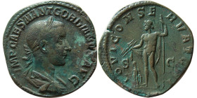 ROMAN EMPIRE; Gordian III. 238-244 AD. Æ Sestertius.