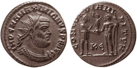 ROMAN EMPIRE; Maximianus. 286-305 AD. Æ Follis.