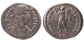 ROMAN EMPIRE; Constans. 337-350 AD. AR Siliqua.