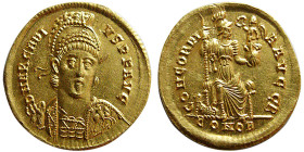 ROMAN EMPIRE. Arcadius (AD 383–408). AV Solidus.