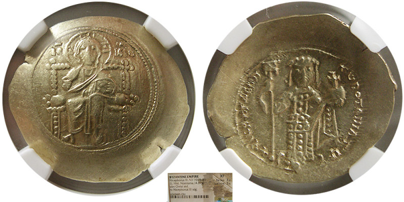 BYZANTINE EMPIRE. Nicepherous. III. 1078-1081 AD. EL Histemenon Nomisma (4.37 gm...