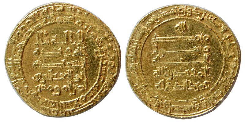 ISLAMIC DYNASTS, Buyid, Emad al Dawlah 934-949 AD(322-338 AH). Gold dinar (4.16 ...