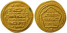 ILKHANID, Abu Saeed, Gold Heavy Dinar. Abu Ishaq, 726 AH.