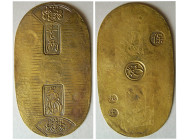 JAPAN, Keicho Koban-kin, 1601-1695. Gold.