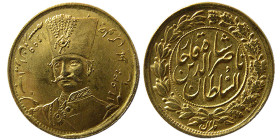 PERSIA, Qajar. Naser al Din Shah. Gold Toman.