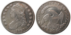 UNITED STATES. 1830. Half Dollar. Liberty Capped Bust.