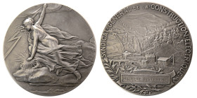 FRANCE. 1878. International Exposition “Poulot”. Silver Medal
