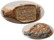 EARLY ISLAMIC, Circa 8th. Century AD. Large Lead Seal.