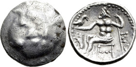 EASTERN EUROPE. Imitations of Alexander III 'the Great' of Macedon (3rd-2nd centuries BC). Drachm