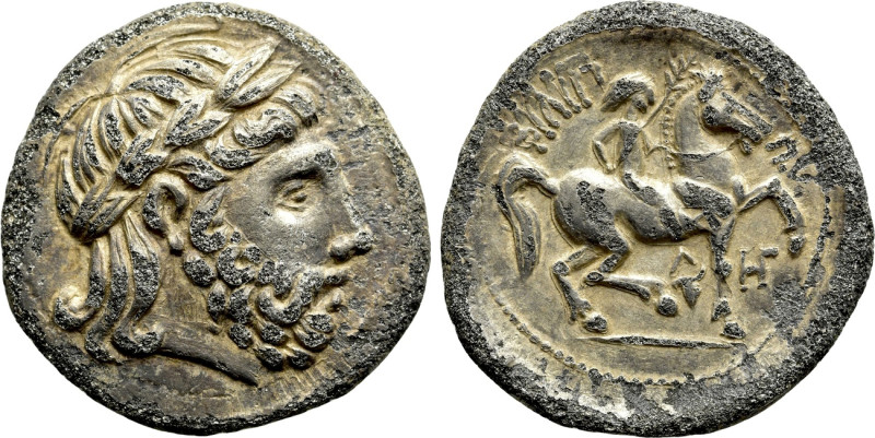 EASTERN EUROPE. Imitations of Philip II of Macedon (2nd-1st centuries BC). Tetra...