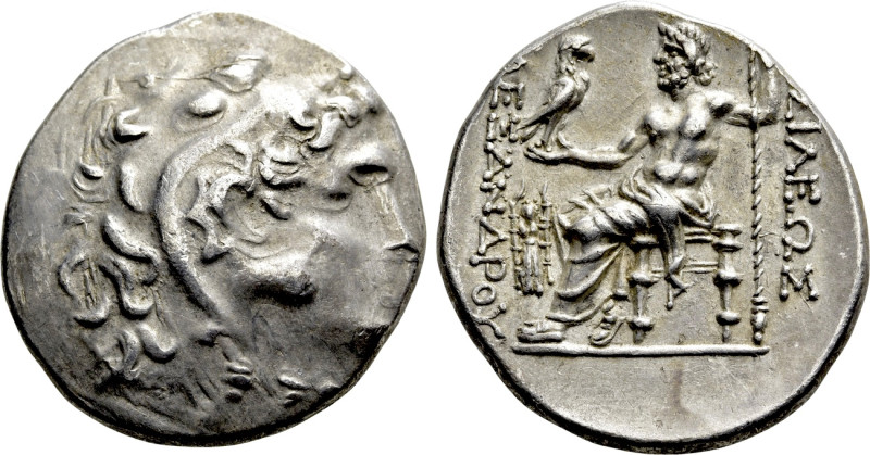 KINGS OF THRACE. Kavaros (Circa 230/25-218 BC). Tetradrachm. In the name and typ...