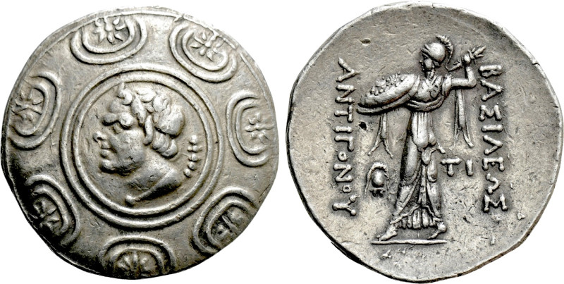 KINGS OF MACEDON. Antigonos II Gonatas. (277/6-239 BC). Tetradrachm. Pella. 

...