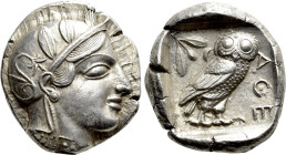 ATTICA. Athens. Tetradrachm (Circa 454-404 BC)