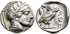 ATTICA. Athens. Tetradrachm (Circa 454-404 BC)