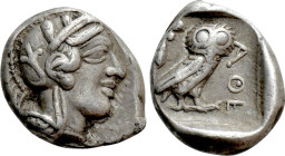 ATTICA. Athens. Drachm (Circa 454-404 BC)