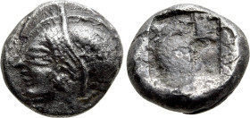 IONIA. Phokaia. Diobol (Circa 521-478 BC)